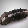 Double Hole Extra Dotted Open End Silicon Penis Sleeve For Extra Time Delay And Strong Erection