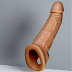 Reusable dragon silicon condom fits all men