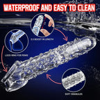 Vibrating Crystal Sleeve Fit All Men (Imported Quality)