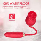 Scarlet Whispers Premium Roses Shape Adult Toy Massager