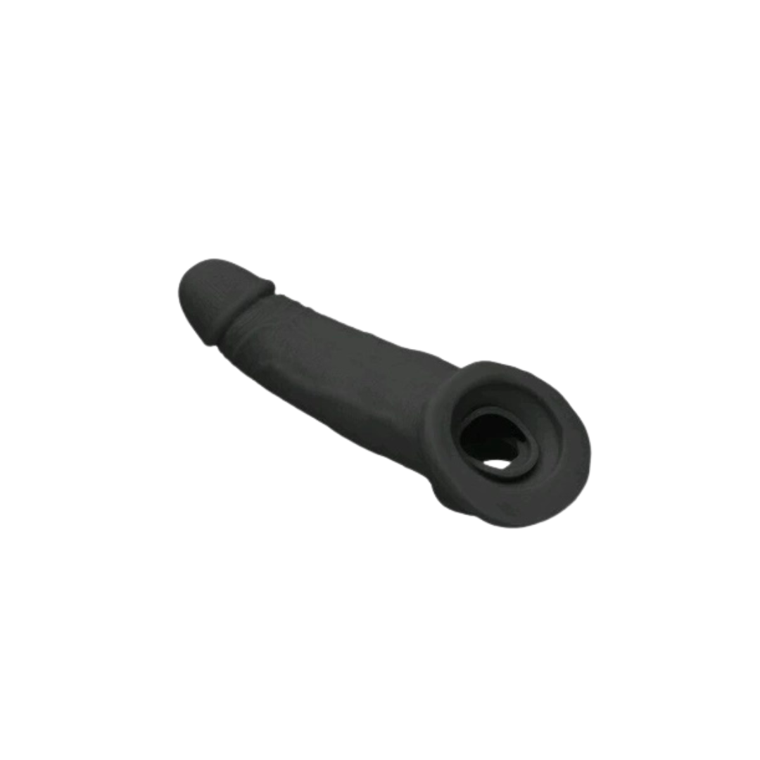 Black Horse Silicone Condom 8 Inch for Men