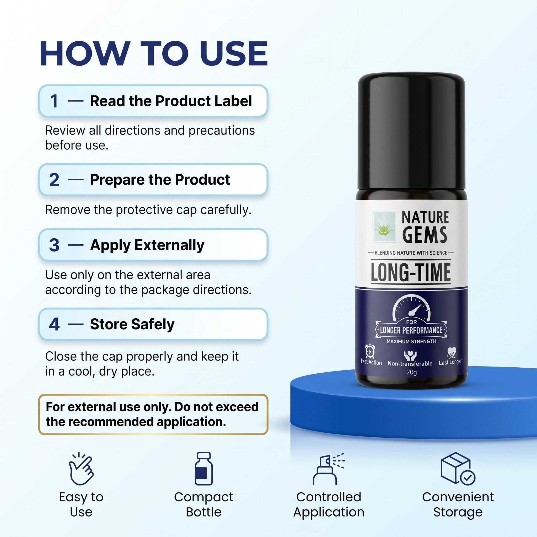 Nature Gems Long Time Spray