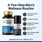 Nature Gems Tablets And Roll on Combo (Imported Quality🇺🇸)