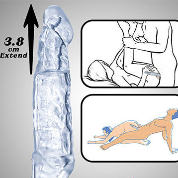 Crystal Penis Sleeve For Penis and Balls