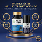 Nature Gems Tablets And Roll on Combo (Imported Quality🇺🇸)