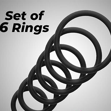 Set of 6 Penis Ring